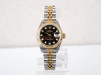 Швейцарський годинник Rolex Lady-Datejust 26 Jubilee Yellow Gold Steel Black Diamond Dial
