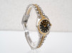 Швейцарський годинник Rolex Lady-Datejust 26 Jubilee Yellow Gold Steel Black Diamond Dial