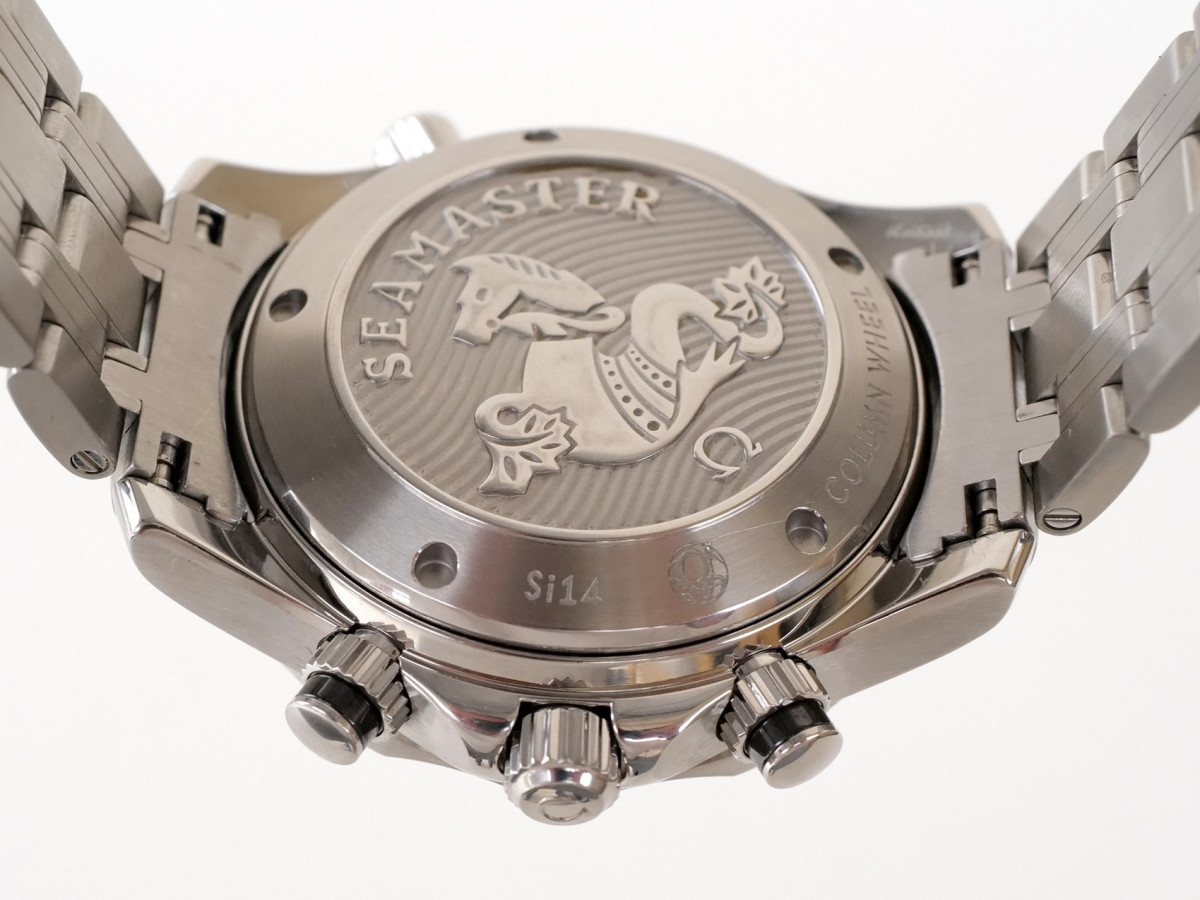 Швейцарские часы Omega Seamaster Diver 300M Black Dial Chronograph 41,5