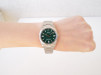 Швейцарський годинник Rolex Oyster Perpetual 36 Green Dial