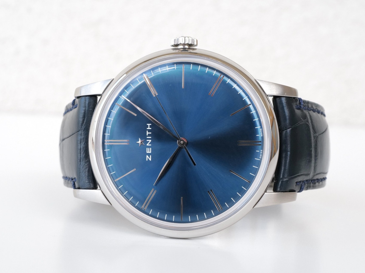 Швейцарський годинник Zenith Elite Ultra Thin Blue Dial 42