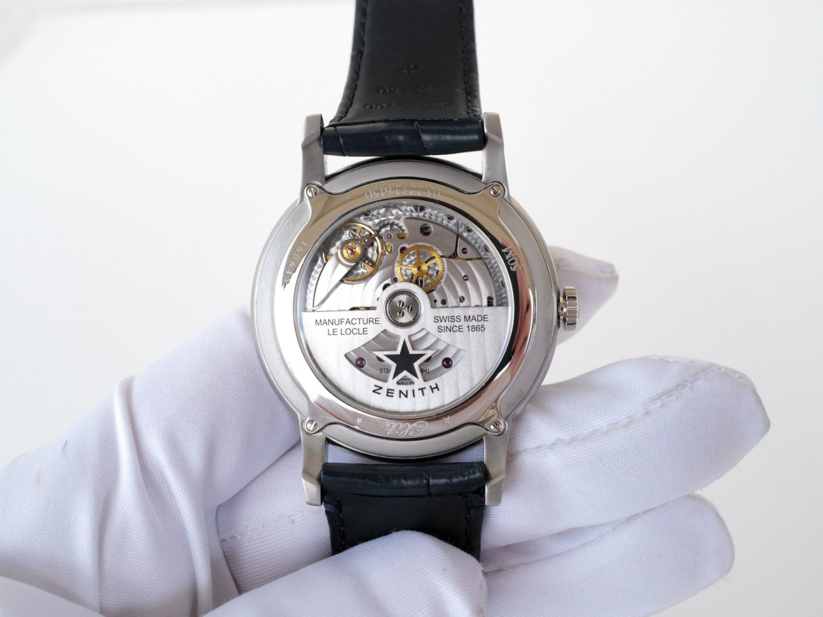 Швейцарський годинник Zenith Elite Ultra Thin Blue Dial 42