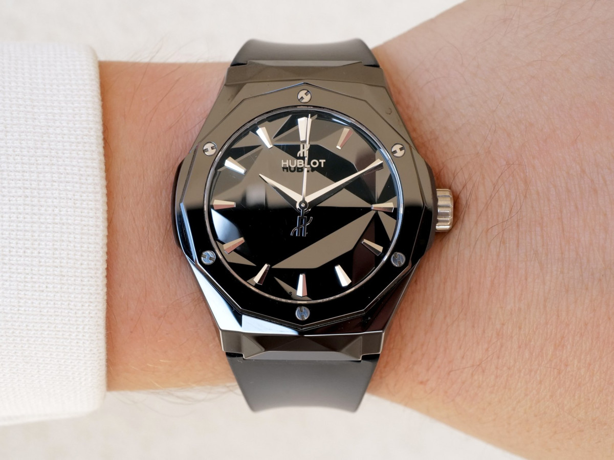 Швейцарський годинник Hublot Classic Fusion Orlinski Black Magic Ceramic 40