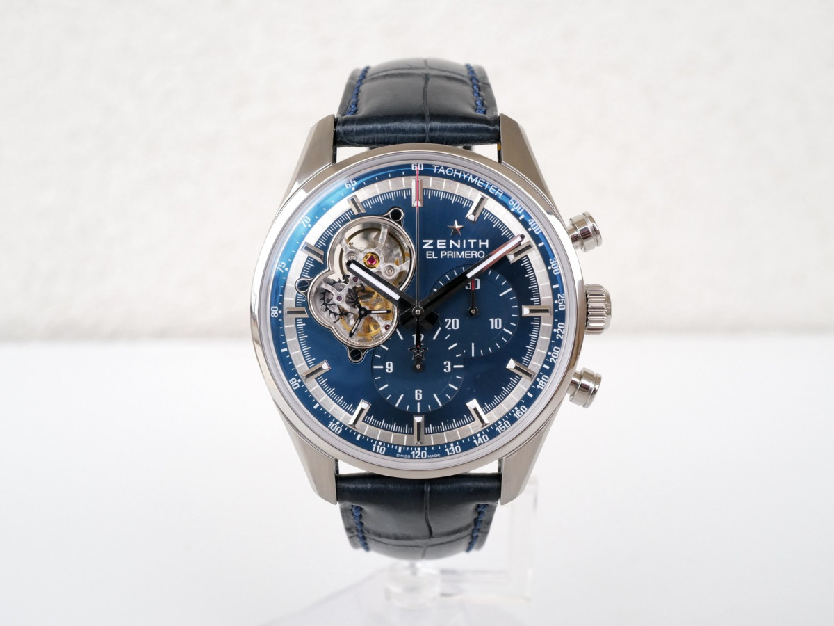 Швейцарський годинник Zenith El Primero Chronomaster Blue Dial Chronograph 42
