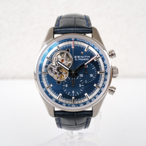 Швейцарський годинник Zenith El Primero Chronomaster Blue Dial Chronograph 42