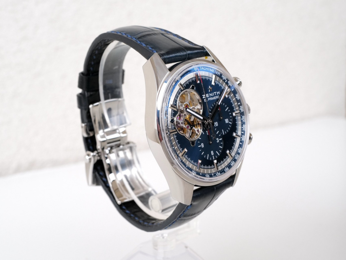 Швейцарський годинник Zenith El Primero Chronomaster Blue Dial Chronograph 42