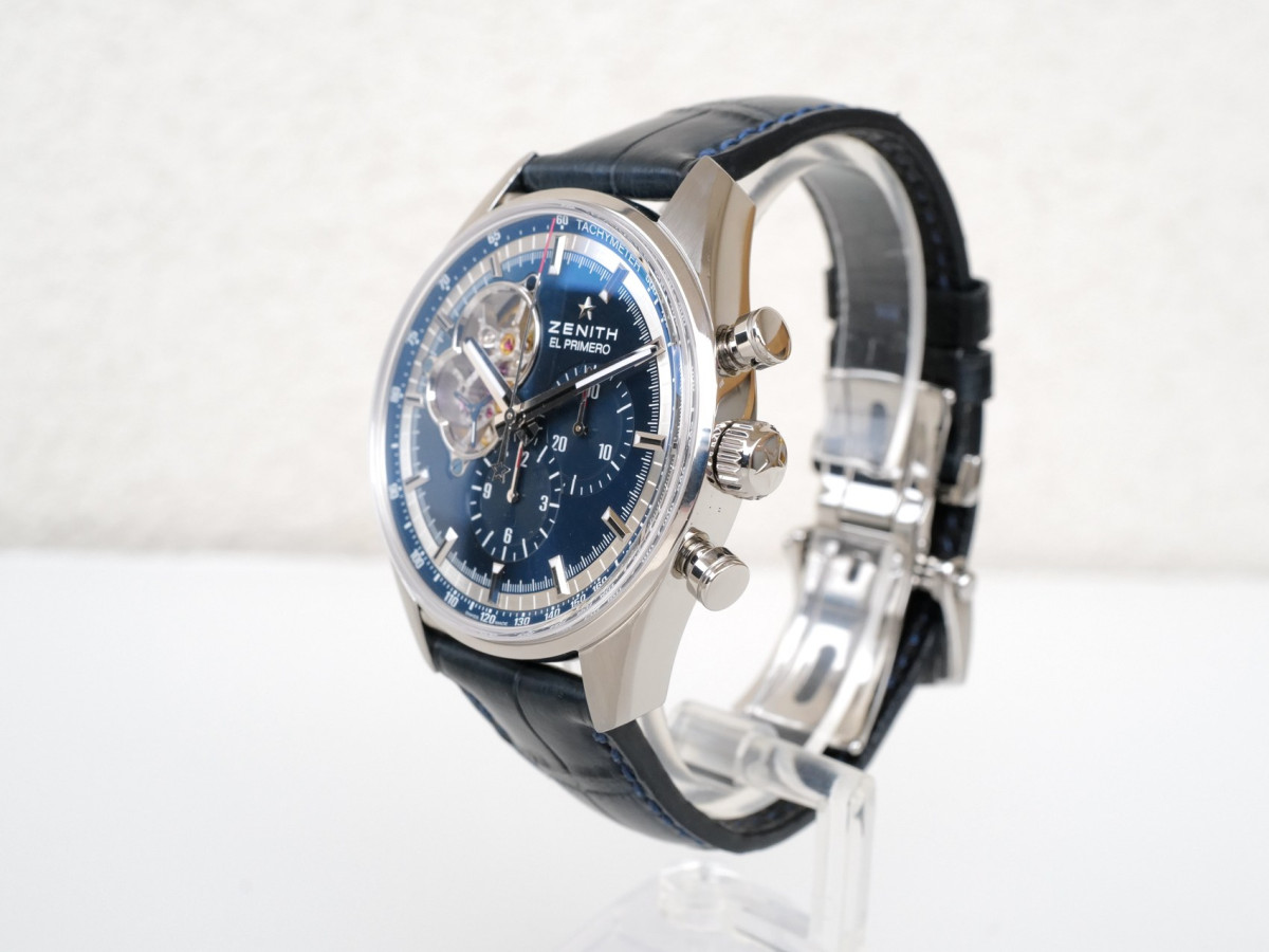 Швейцарський годинник Zenith El Primero Chronomaster Blue Dial Chronograph 42