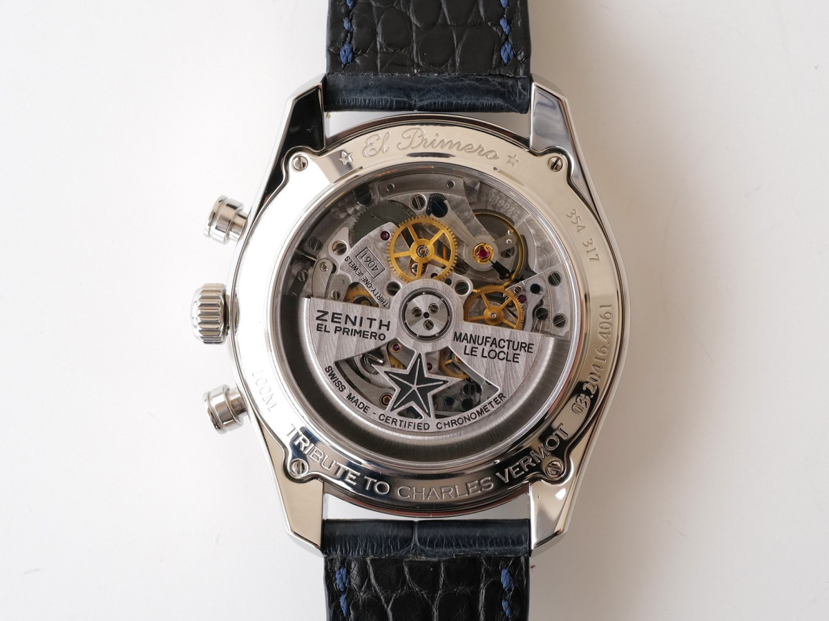 Швейцарський годинник Zenith El Primero Chronomaster Blue Dial Chronograph 42