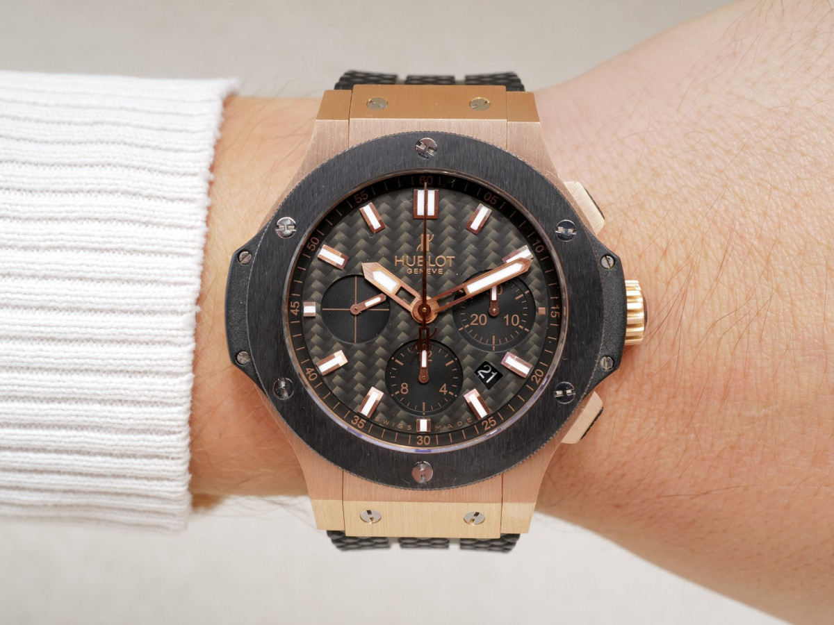 Швейцарские часы Hublot Big Bang 18K Rose Gold 44