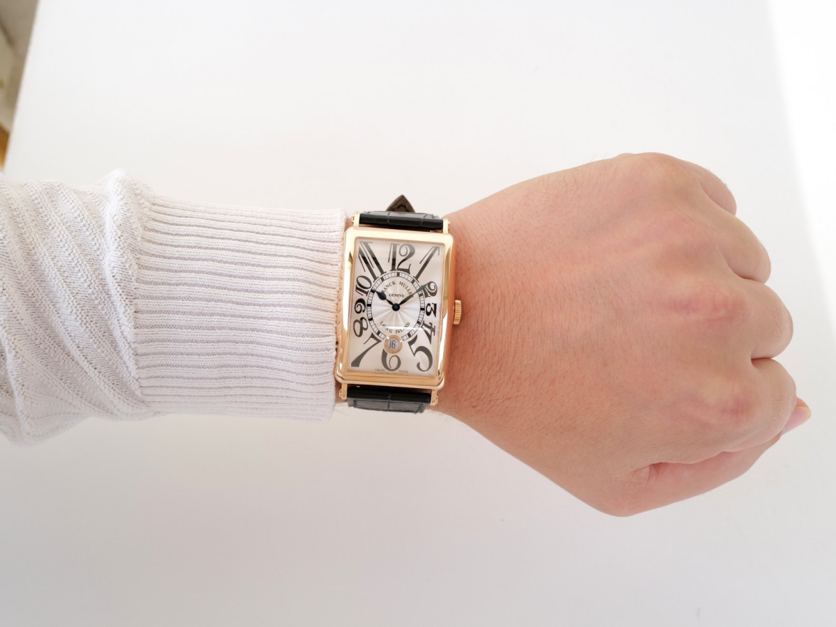 Швейцарские часы Franck Muller Long Island 18K Rose Gold