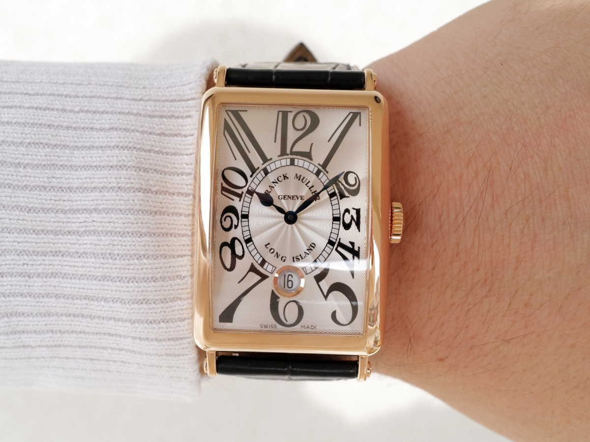 Швейцарские часы Franck Muller Long Island 18K Rose Gold