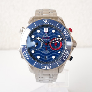 Швейцарские часы Omega Seamaster Diver 300M Chronograph America's Cup Edition 44