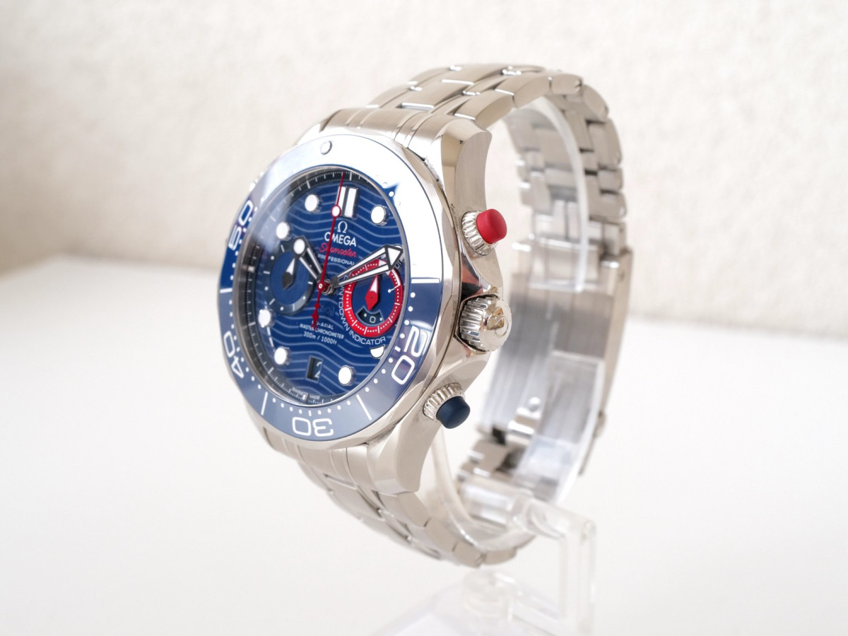 Швейцарские часы Omega Seamaster Diver 300M Chronograph America's Cup Edition 44