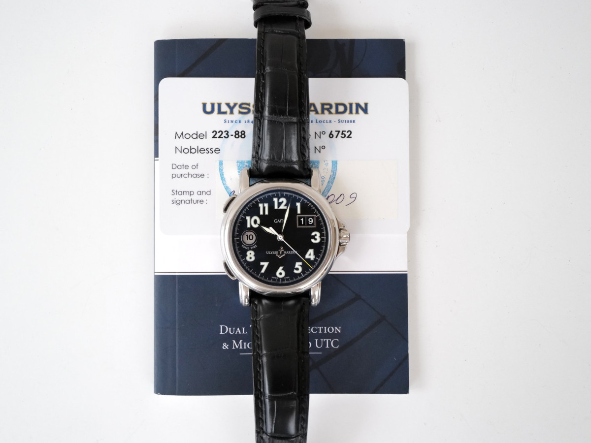 Швейцарские часы Ulysse Nardin San Marco GMT Big Date 40