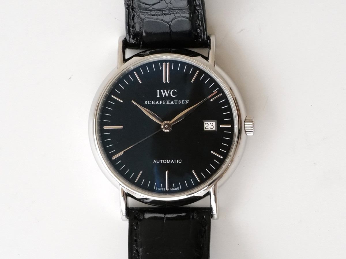 Швейцарские часы IWC Portofino Automatic Black Dial 39