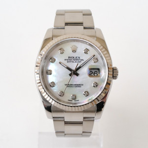 Швейцарський годинник Rolex Datejust 36 Oyster Custom MOP Dial