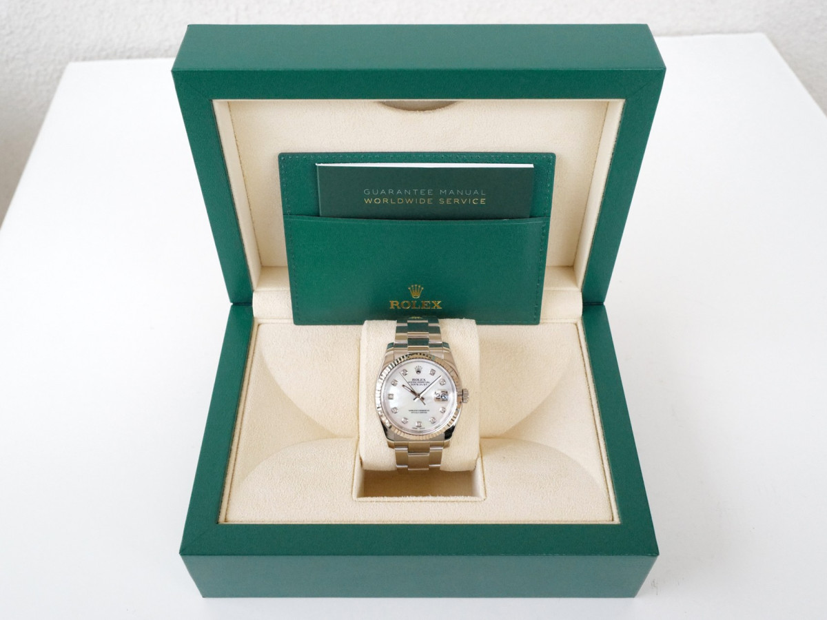 Швейцарские часы Rolex Datejust 36 Oyster Custom MOP Dial