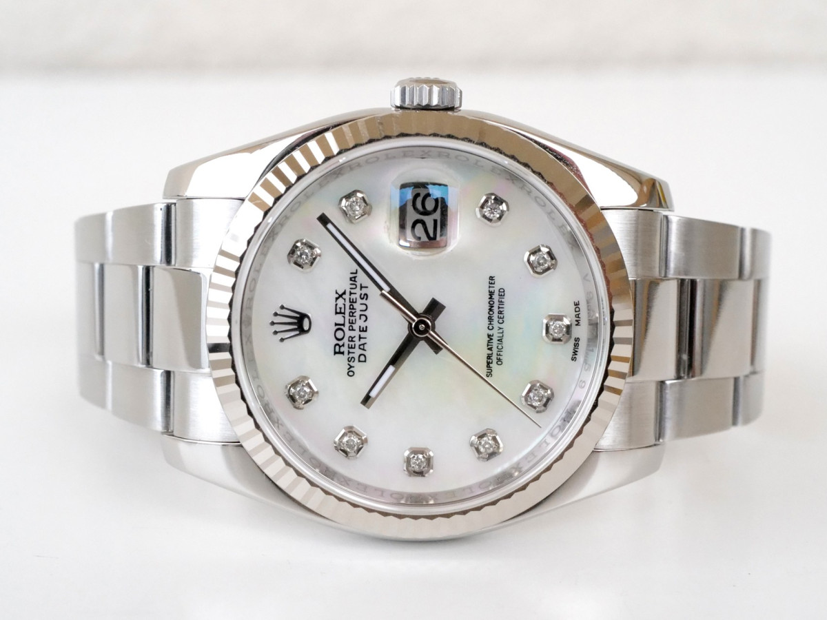 Швейцарские часы Rolex Datejust 36 Oyster Custom MOP Dial