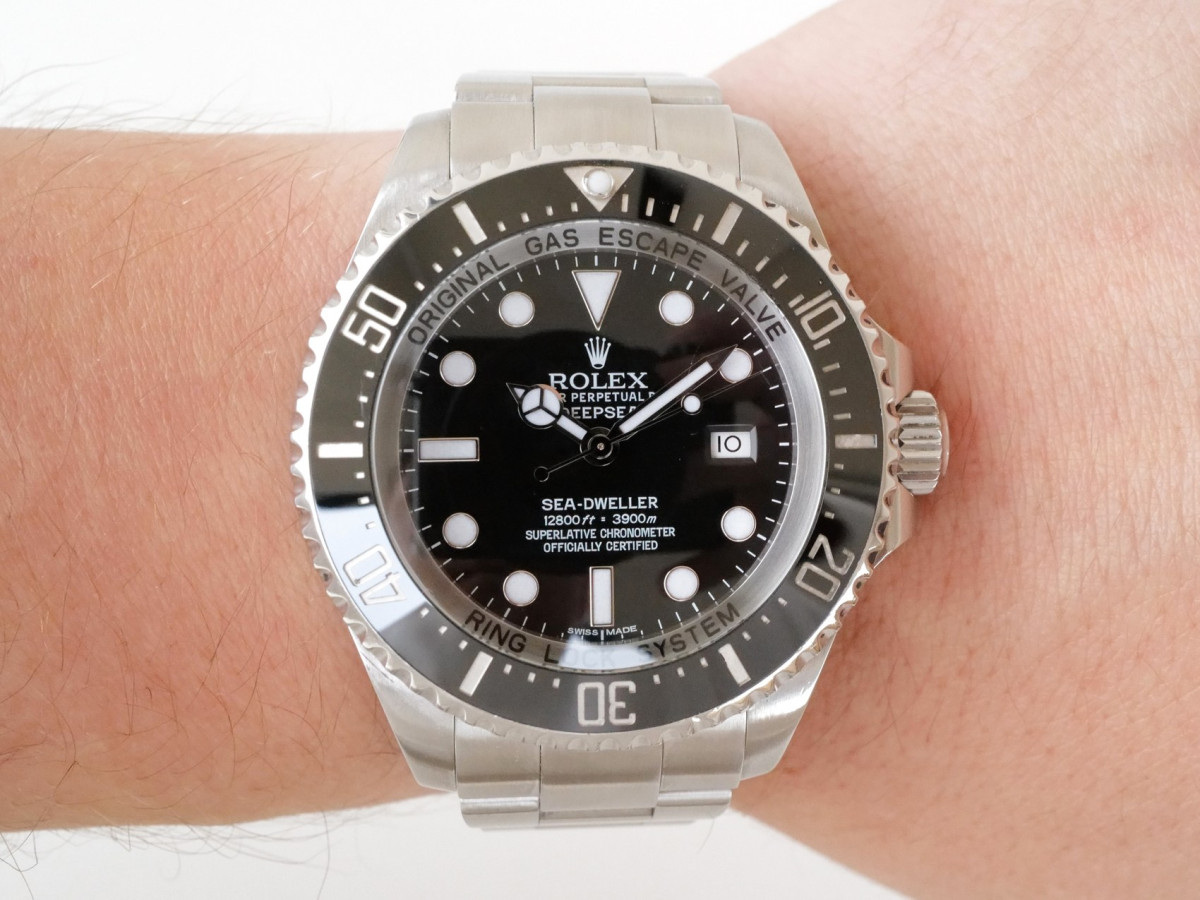 Швейцарський годинник Rolex Sea-Dweller Deepsea Black 44