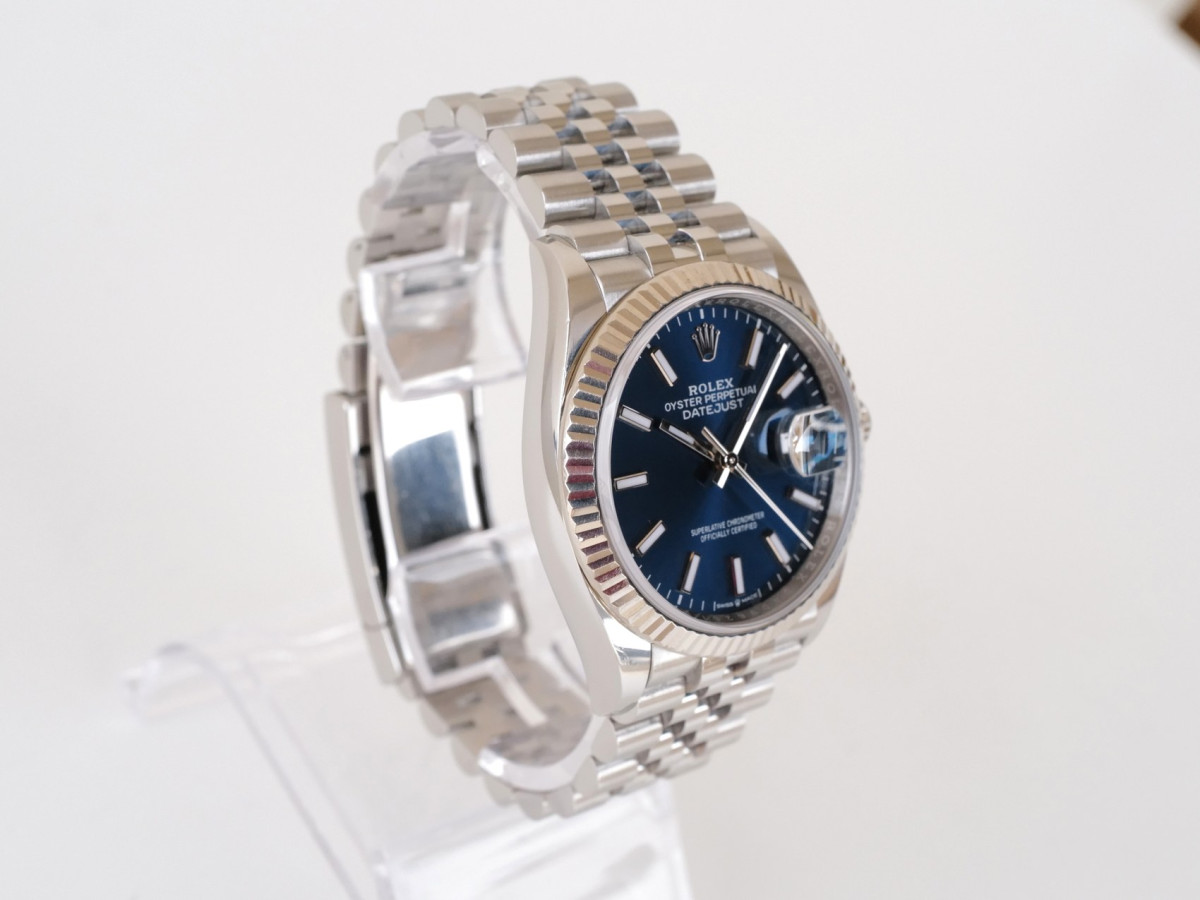 Швейцарський годинник Rolex Datejust 36 Blue Dial