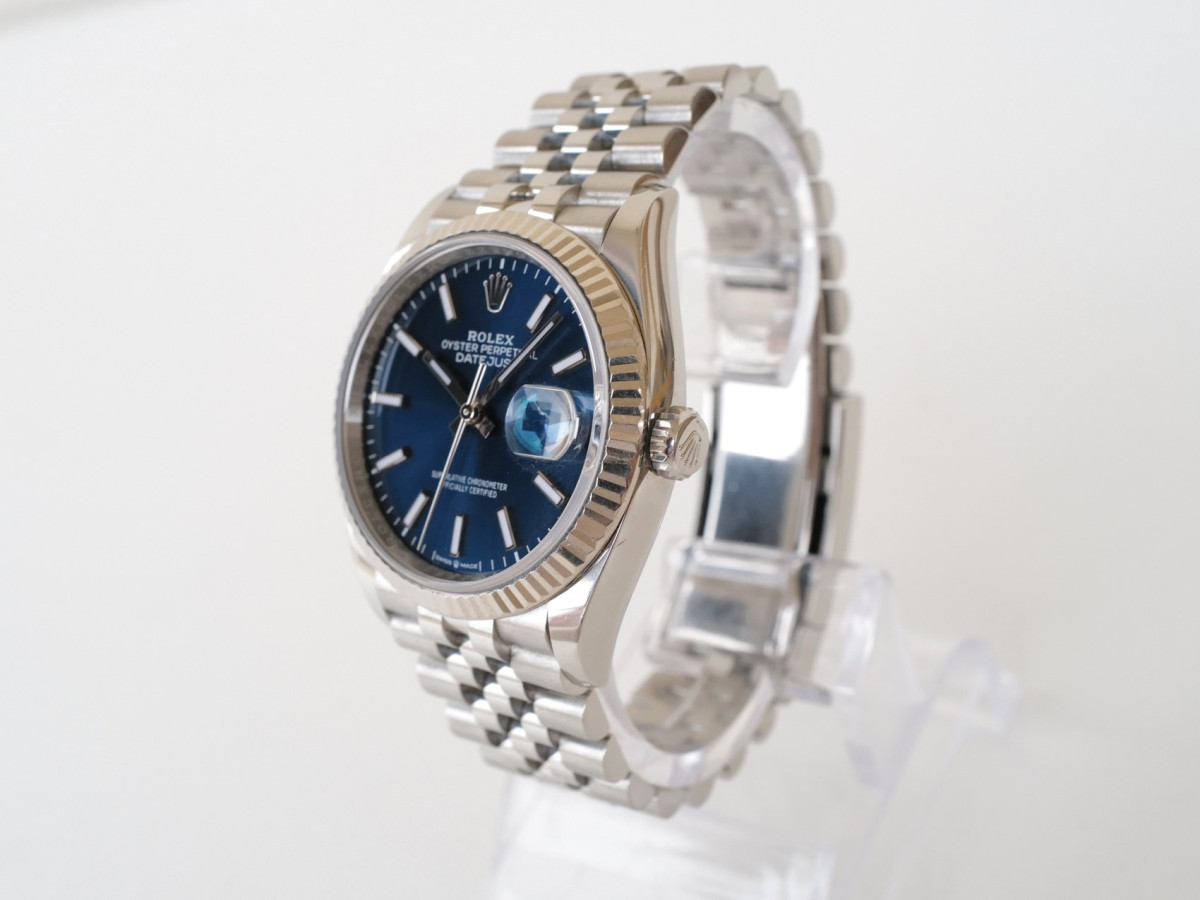 Швейцарський годинник Rolex Datejust 36 Blue Dial