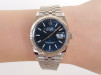 Швейцарський годинник Rolex Datejust 36 Discontinued Blue Motif Dial