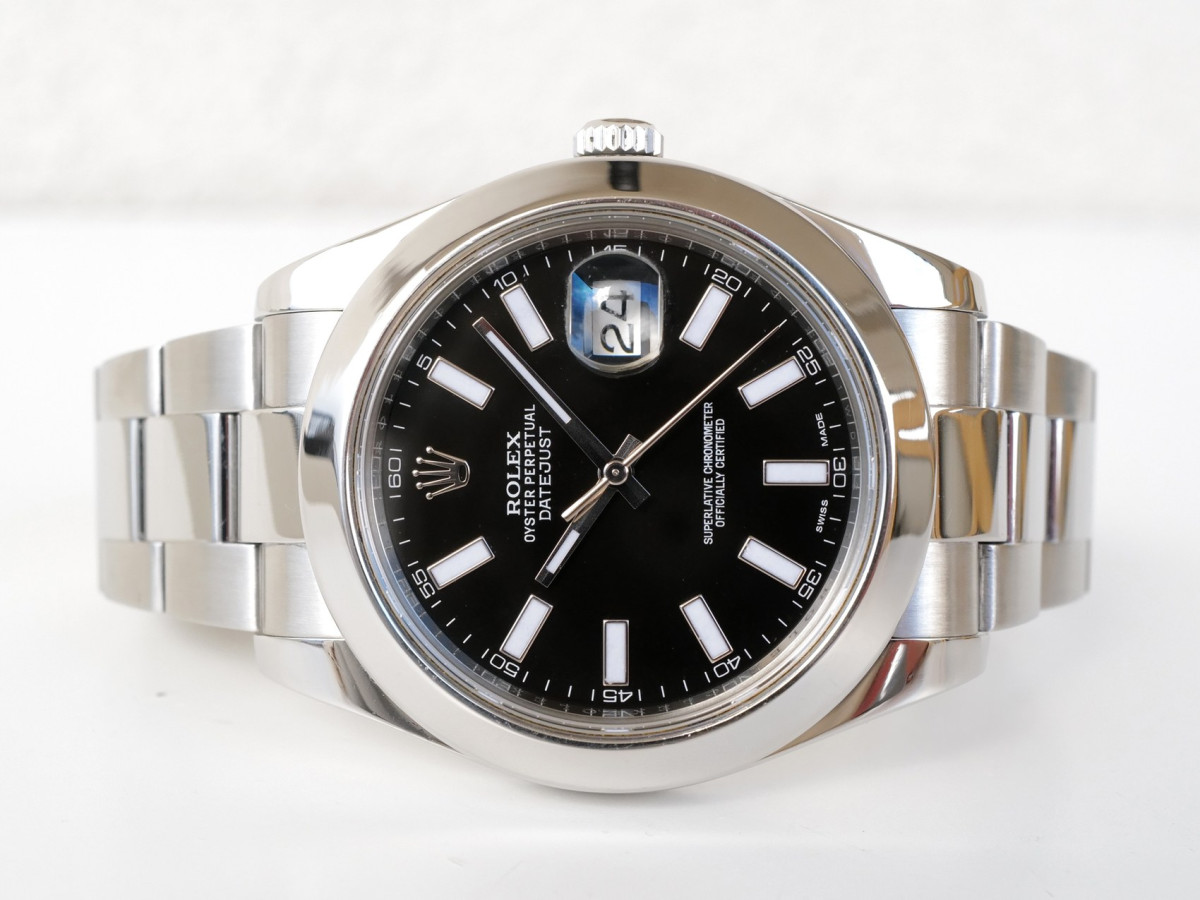 Швейцарские часы Rolex Datejust II Black Dial 41