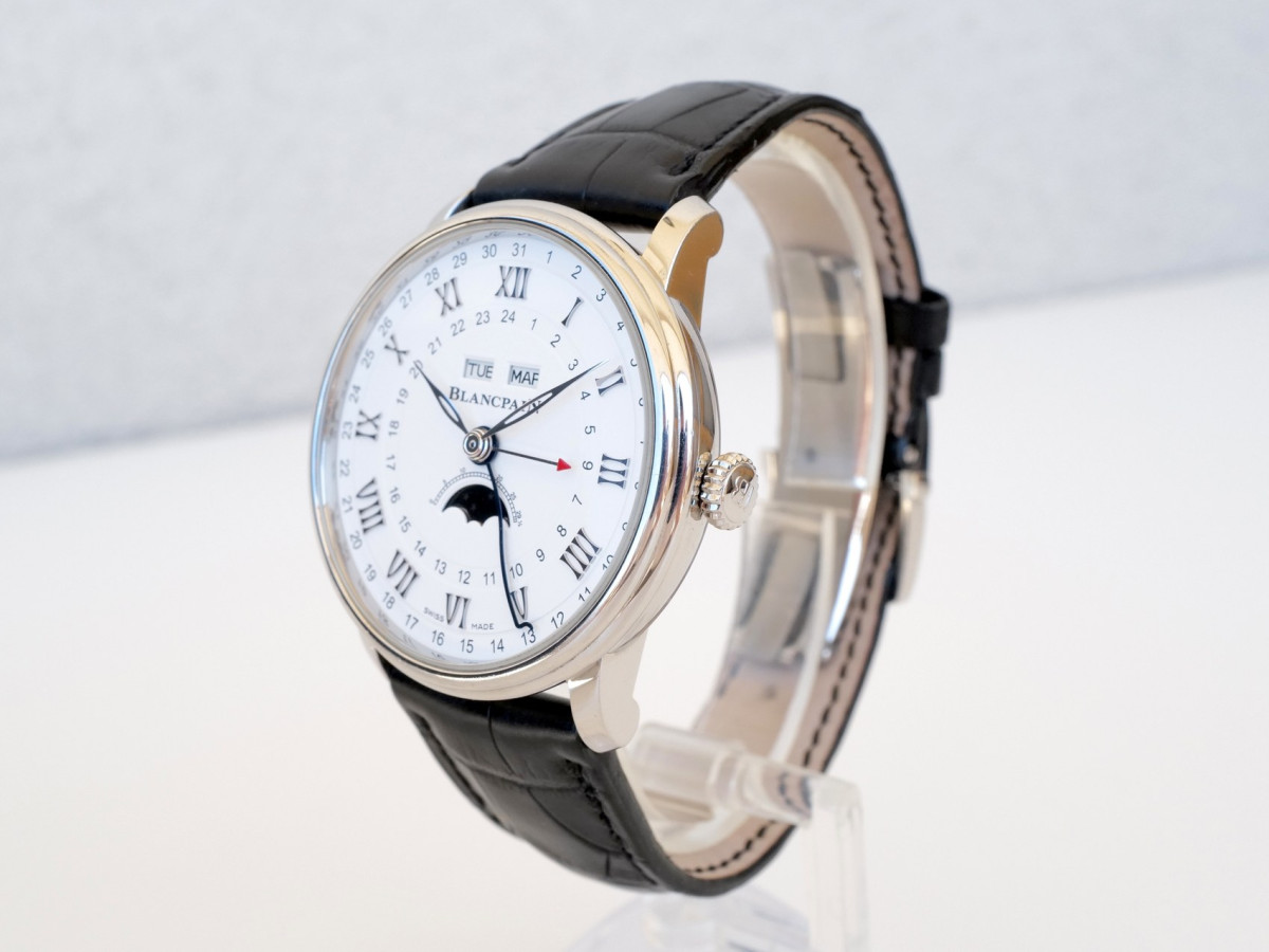 Швейцарские часы Blancpain Villeret Quantieme Complet Phases De Lune GMT