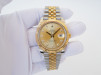 Швейцарський годинник Rolex Datejust 41 Jubilee Steel 18K Yellow Gold Champagne Diamond Dial (2022)