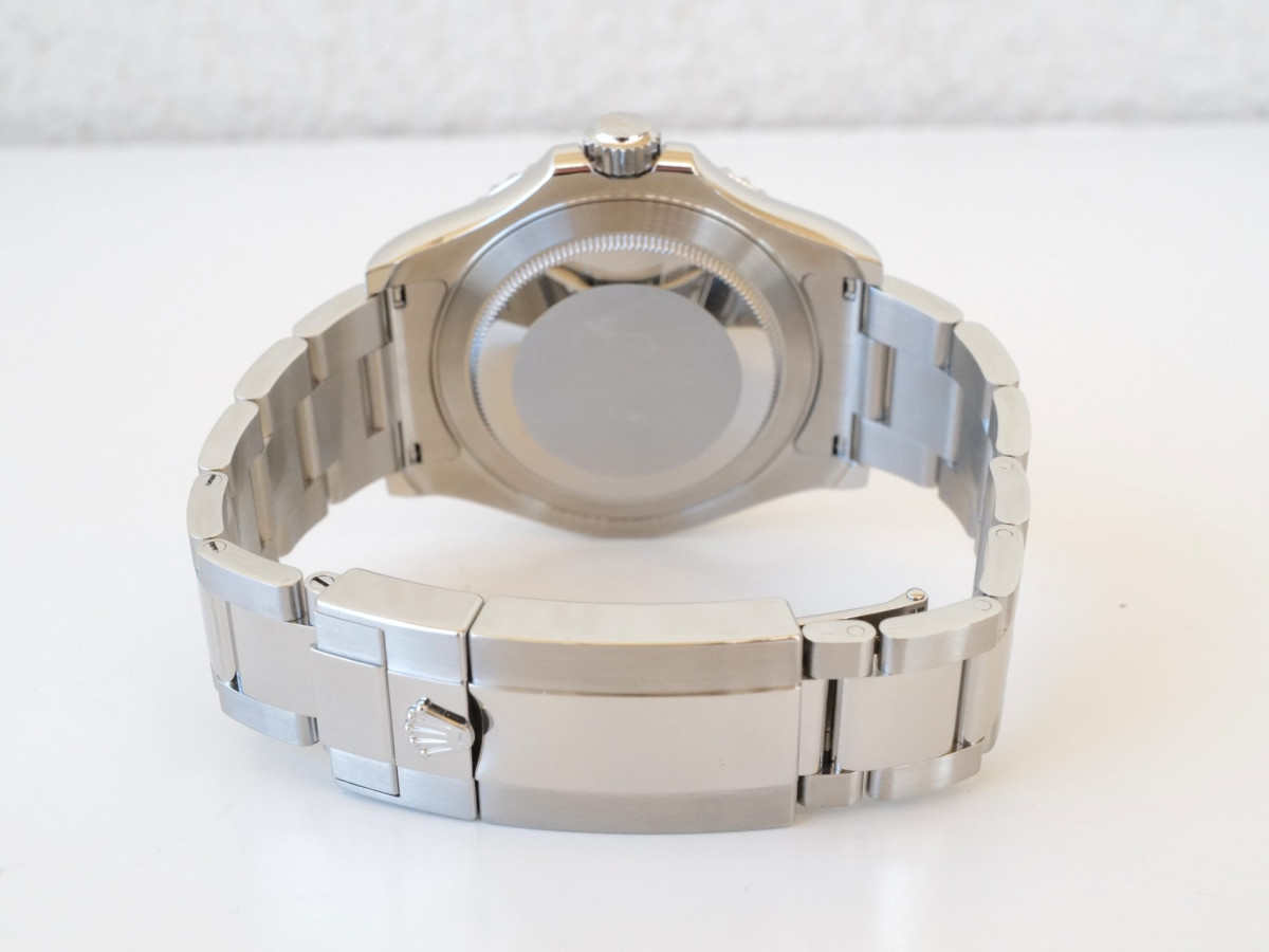 Швейцарские часы Rolex Yacht-Master 40 Rhodium Dial Platinum Bezel