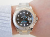 Швейцарские часы Rolex Yacht-Master 40 Rhodium Dial Platinum Bezel