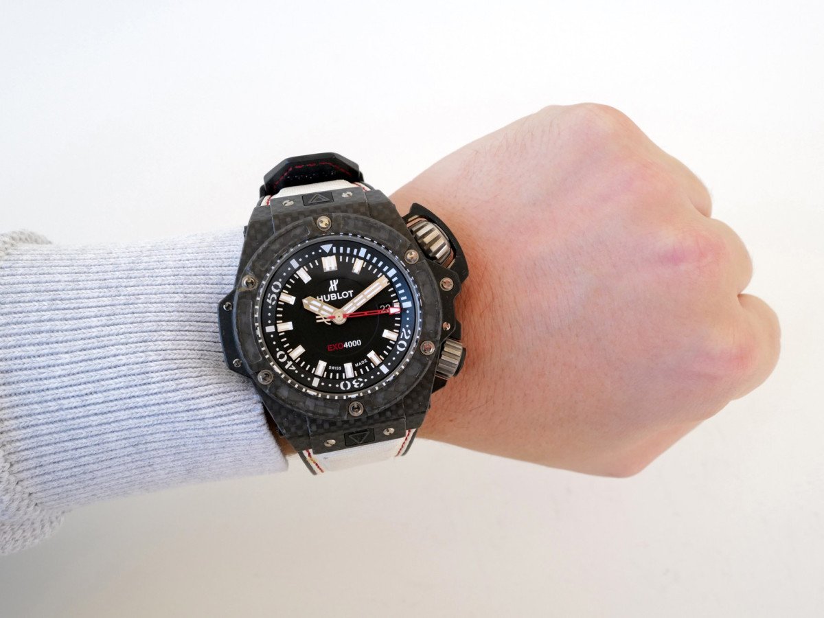 Швейцарський годинник Hublot King Power Oceanographic 4000 Carbon 48
