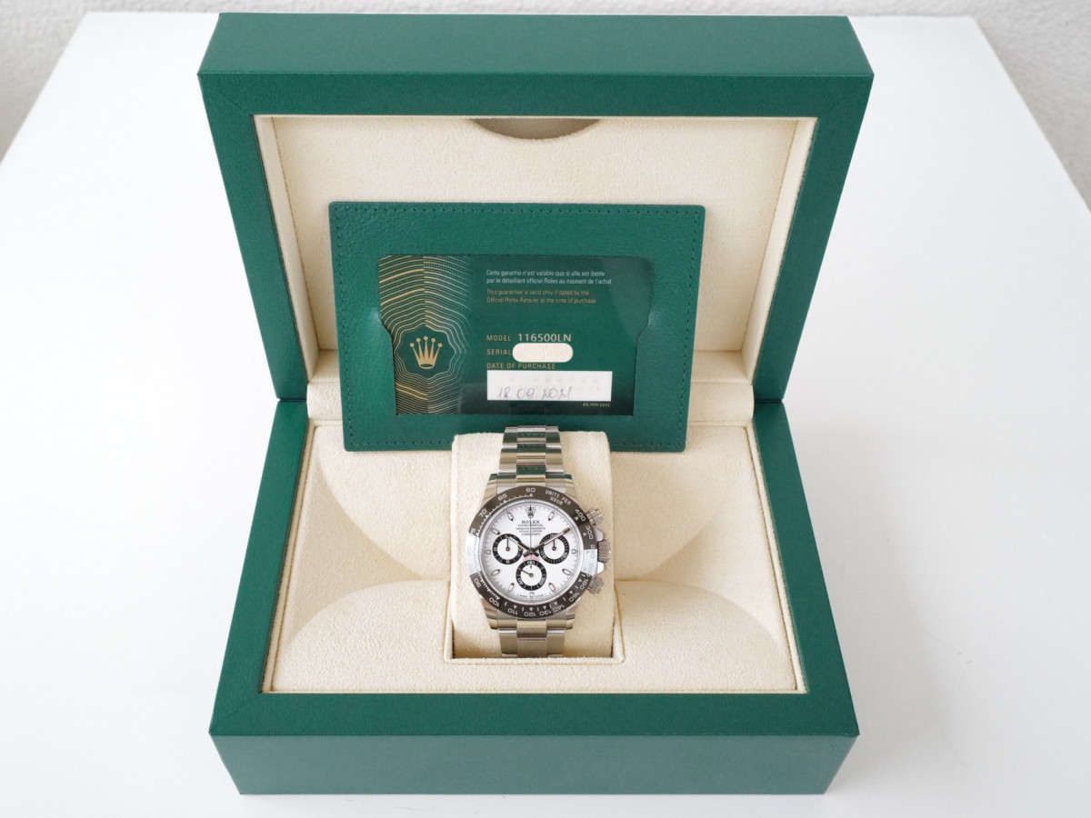 Швейцарские часы Rolex Cosmograph Daytona Panda White Dial (2021)