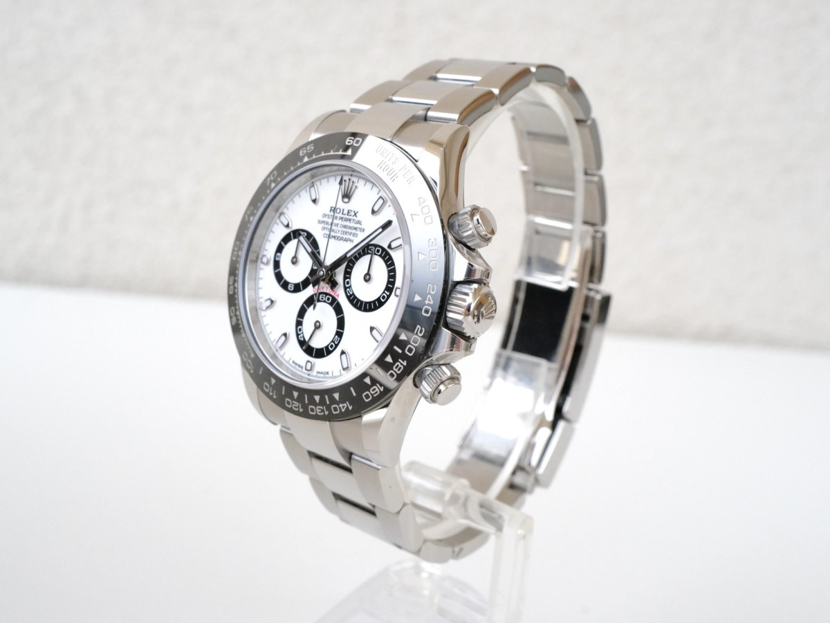 Швейцарские часы Rolex Cosmograph Daytona Panda White Dial (2021)