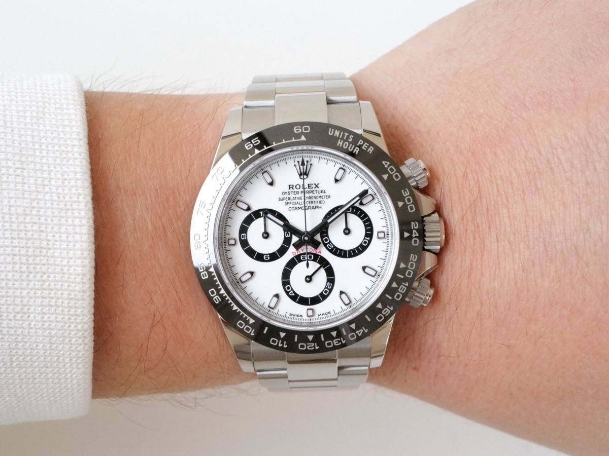 Швейцарський годинник Rolex Cosmograph Daytona Panda White Dial