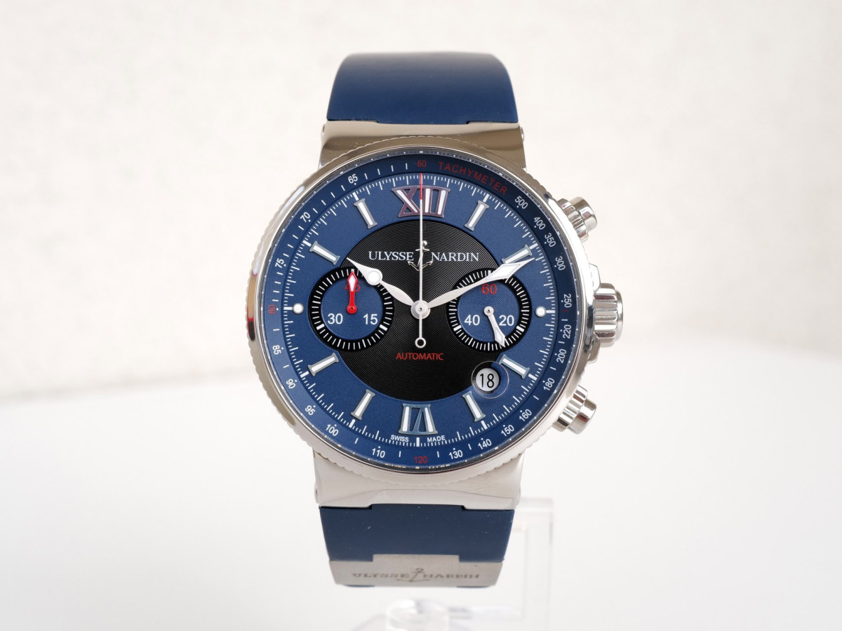 Швейцарские часы Ulysse Nardin Maxi Marine Chronograph 41