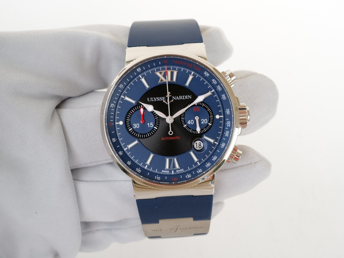 Швейцарские часы Ulysse Nardin Maxi Marine Chronograph 41