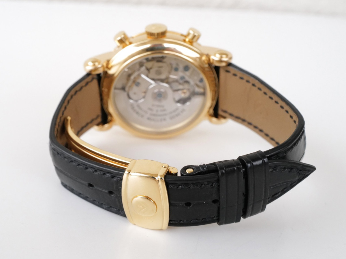 Швейцарские часы Franck Muller Perpetual Calendar Chronograph 18K Yellow Gold 39