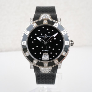 Швейцарський годинник Ulysse Nardin Lady Diver Starry Night Black Diamond Dial Lugs 40