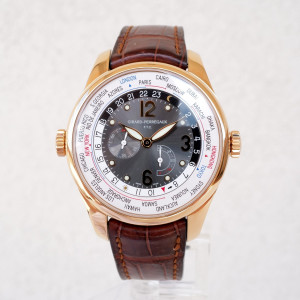 Швейцарський годинник Girard Perregaux Traveller WW.TC Power Reserve 18K Rose Gold 41