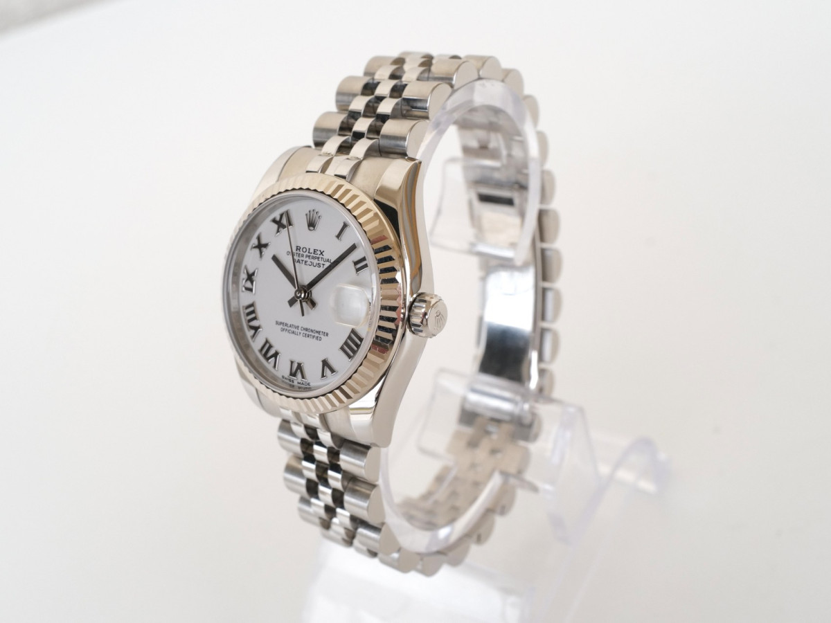 Швейцарський годинник Rolex Datejust 31 Jubilee White Roman Dial