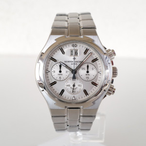 Швейцарские часы Vacheron Constantin Overseas Chronograph Silver Dial 40