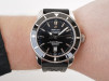 Швейцарський годинник Breitling Superocean Heritage 46 Black Dial Black Rubber Strap Black Buckle