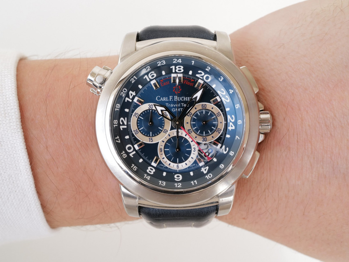Швейцарський годинник Carl F.Bucherer Patravi TravelTec GMT 47