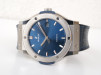 Швейцарський годинник Hublot Classic Fusion Automatic Titanium Blue Dial 42