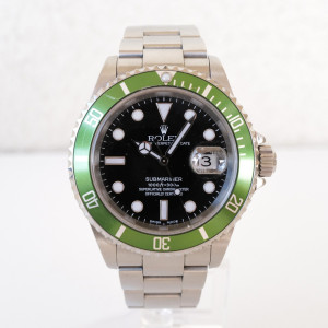 Швейцарський годинник Rolex Submariner Date Kermit MK1 Fat Flat Four