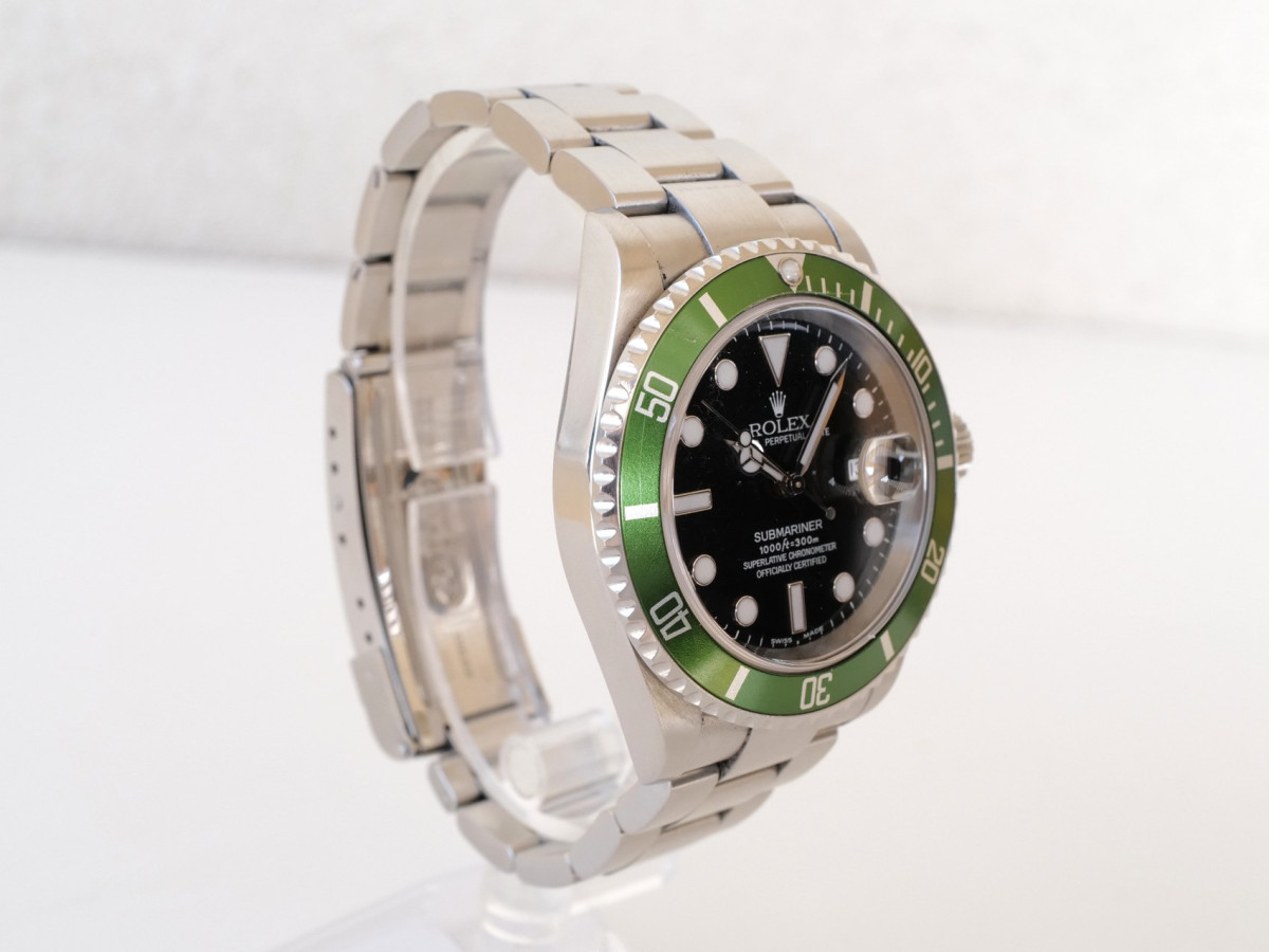 Швейцарський годинник Rolex Submariner Date Kermit MK1 Fat Flat Four