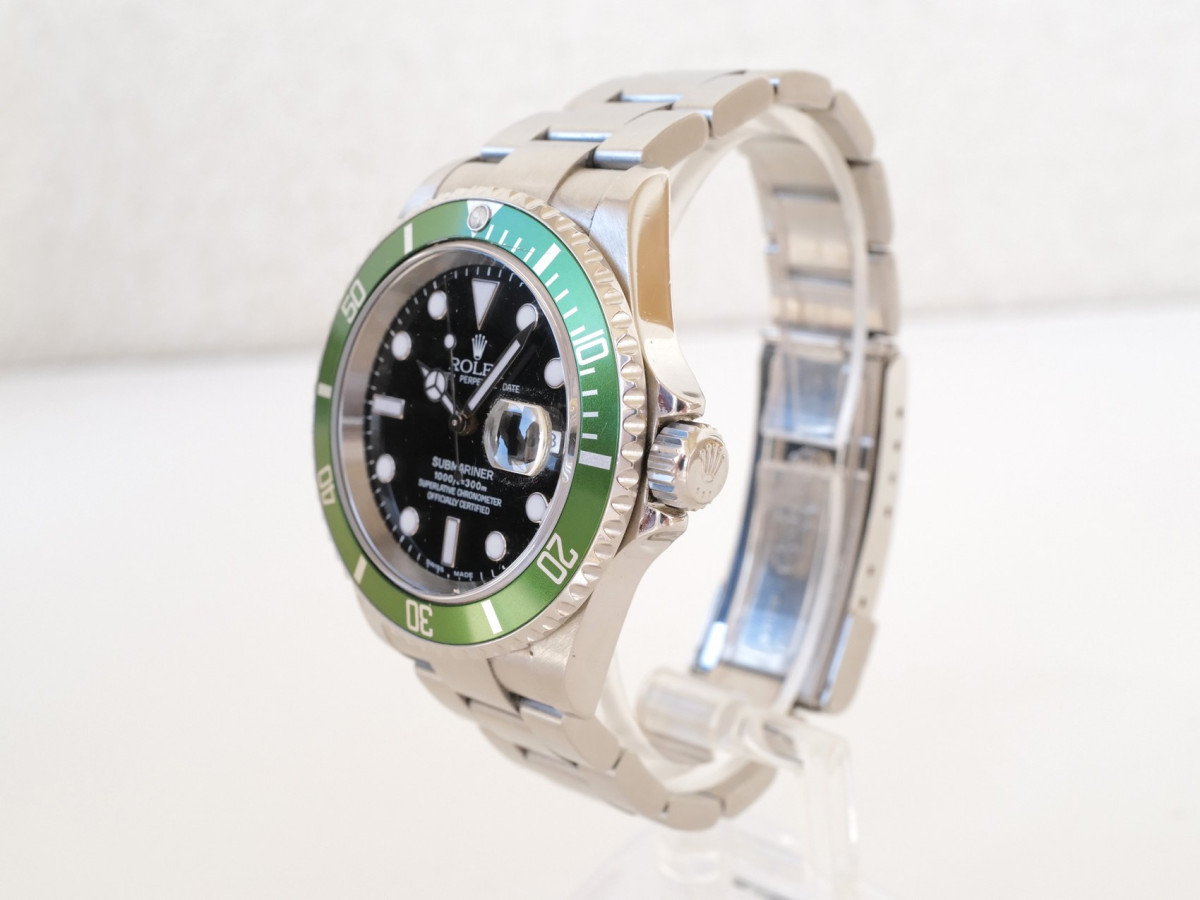 Швейцарський годинник Rolex Submariner Date Kermit MK1 Fat Flat Four