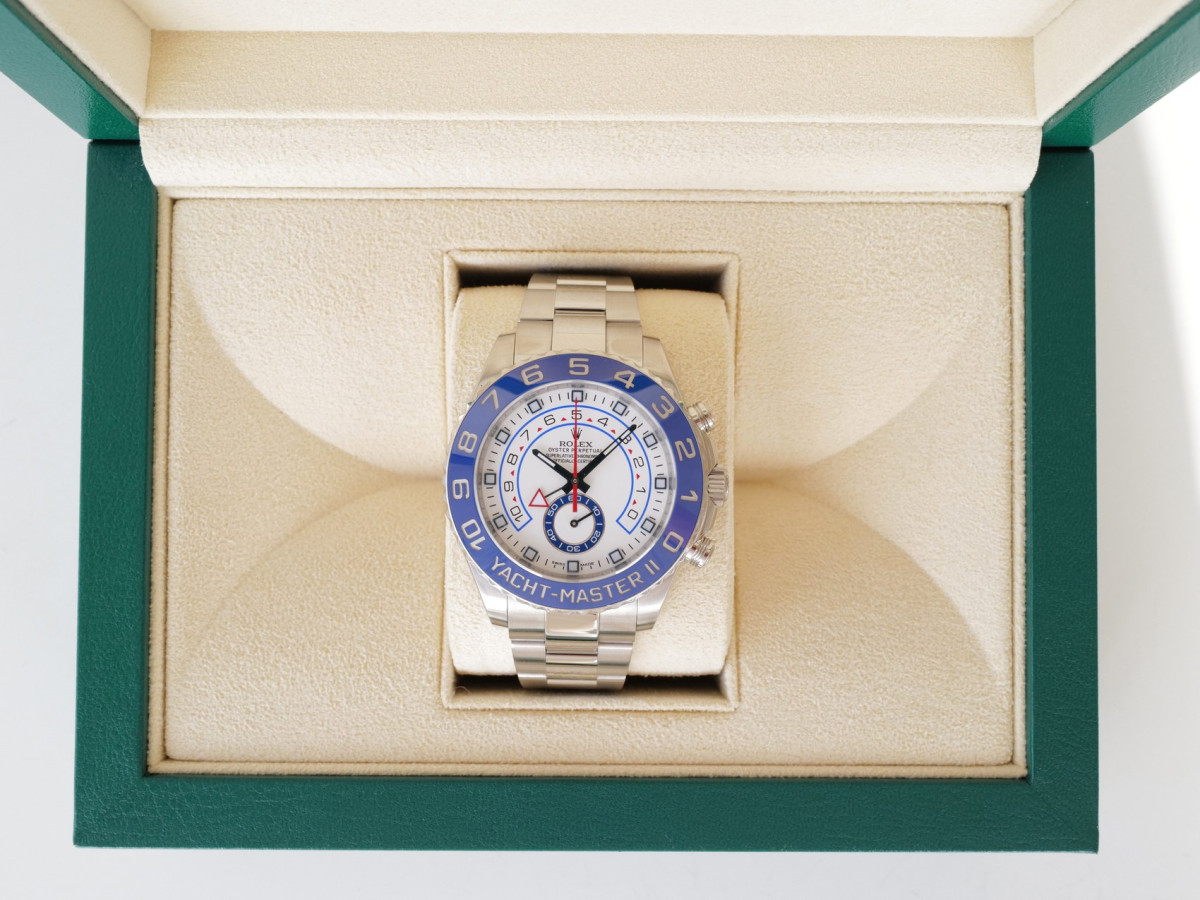 Швейцарський годинник Rolex Yacht-Master II Oyster Steel 44