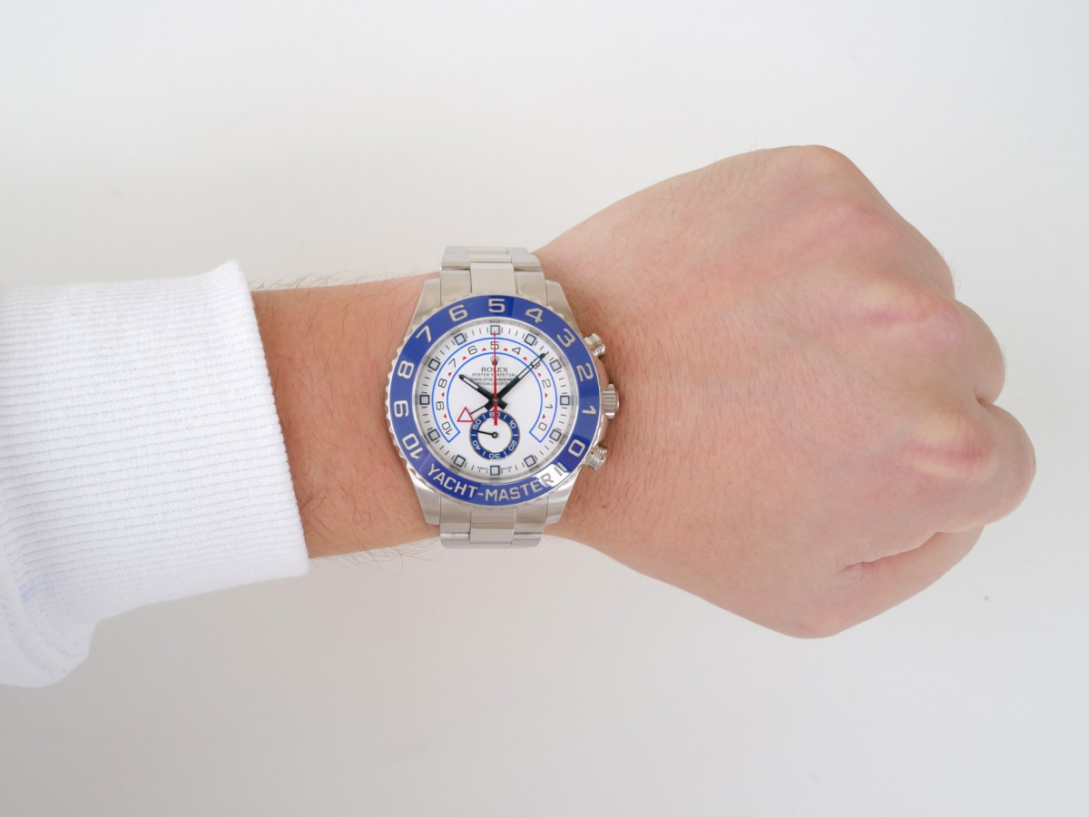 Швейцарський годинник Rolex Yacht-Master II Oyster Steel 44
